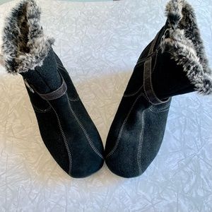 VTG Sporto Faux Fur Suede Dinah Boots 10